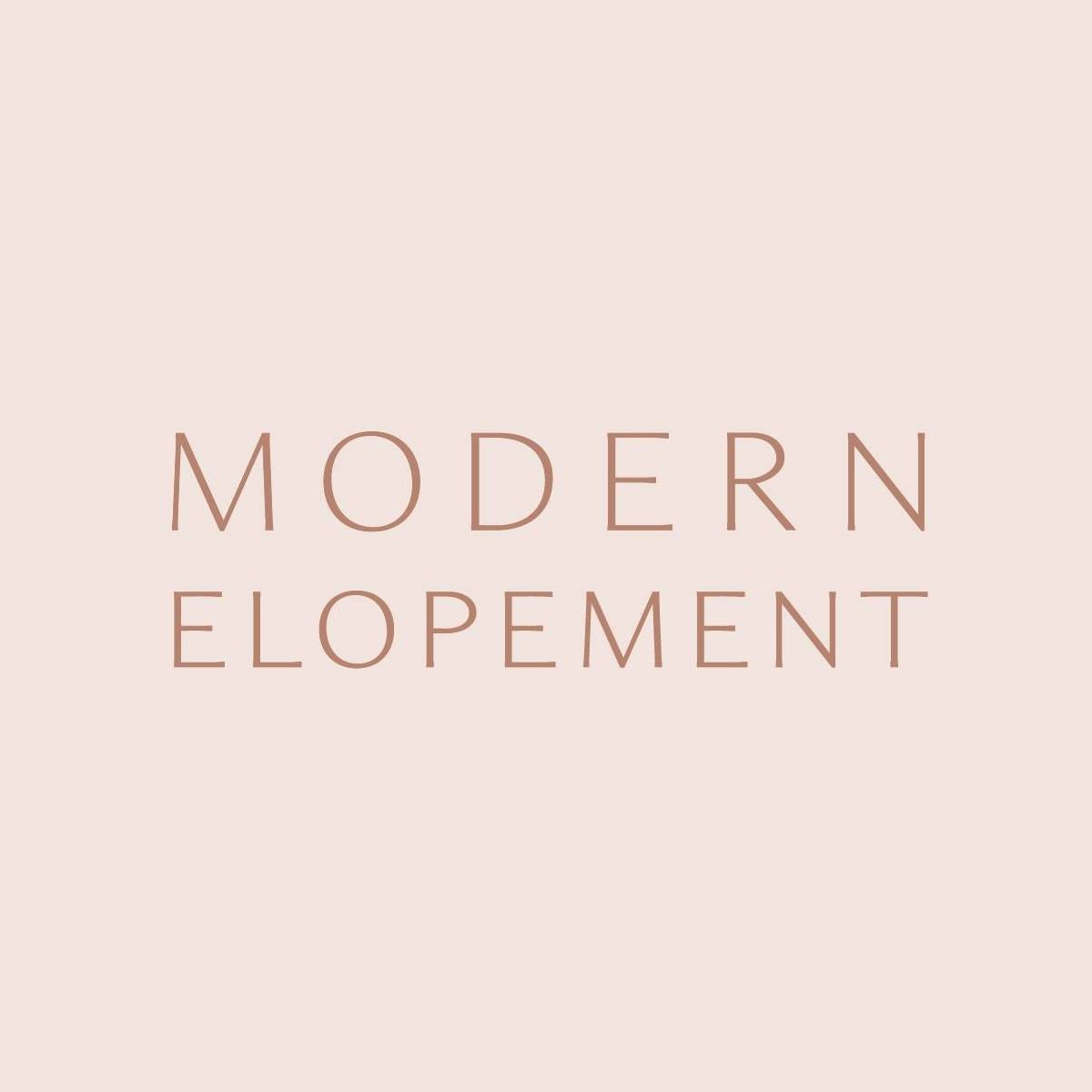 Modern Elopement