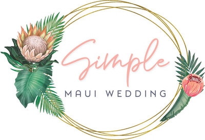 Simple Maui Wedding